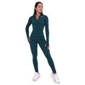 Dámsky športový top Ignite Dark Green - GymBeam, veľkosť L, veľkosť oblečenia L