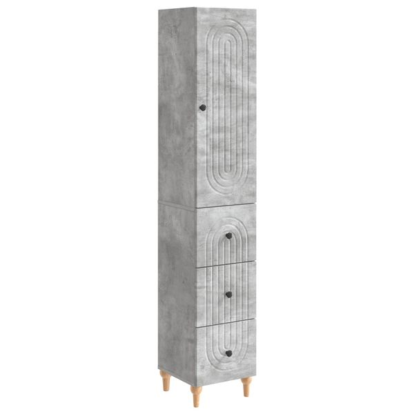 vidaXL Sada skríň 2 pcs 33 x 34,5 x 90 cm Kompozitné drevo