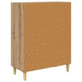 vidaXL Servírovacia skriňa Remeselný dub 69,5 x 34 x 90 cm