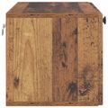 vidaXL Nástenná TV skrinka Nástenný Staré drevo 78,5 x 31 x 30 cm