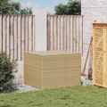 vidaXL Záhradný úložný box mix béžovej 291 l polyratan