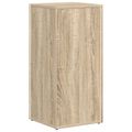 vidaXL Bočná polica 33 x 32 x 70,5 cm Kompozitné drevo Sonoma dub