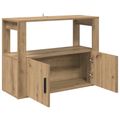 vidaXL Servírovacia skriňa dub artisan 80 x 30 x 60 cm
