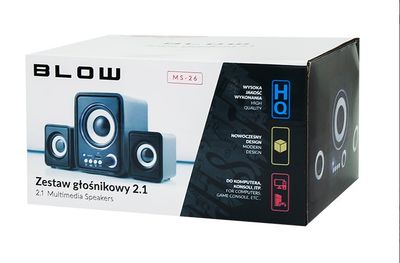 Reproduktory k PC so subwooferom BLOW MS-26 Reproduktory k PC so subwooferom BLOW MS-26