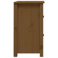 vidaXL Nočné stolíky 2 ks medovohnedé 40x35x61,5 cm borovicový masív