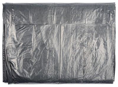 Fólie krytá 4 x 5 m stavebná čierna