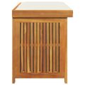 vidaXL Vonkajší box na vankúše 113x50x60,5 cm akáciový masív