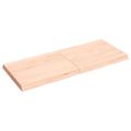 vidaXL Stolová doska 120x50x(2-6) cm neošetrený masív živé hrany