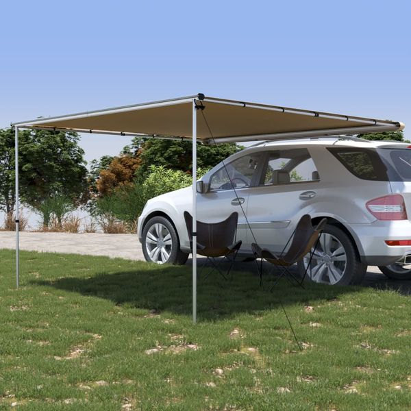 vidaXL Markíza pre obytné automobily a karavany 3x3x2,15 m béžová