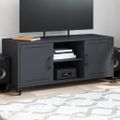 vidaXL TV skrinka antracit 100,5x39x43,5 cm oceľ