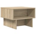 vidaXL Konferenčný stolík Sonoma dub 48 x 46 x 35 cm Kompozitné drevo