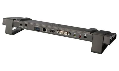 ASUS HZ-3A PLUS USB DOCK Dokovacia stanica, USB 3.0, HDMI, RJ-45, DVI-I, 4x USB 3.0, 2x 3,5mm jack, napájací DC port, adaptér 120W