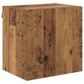 vidaXL TV nástenná skriňa 40,5x30x40cm Staré drevo Kompozitné drevo