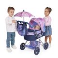 DeCuevas 85076 Skladací kočík pre bábiky so slnečníkom a taškou Magic Bubble 2024 - 60 cm