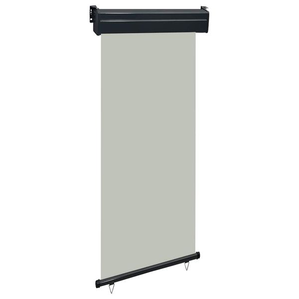 vidaXL Bočná markíza na balkón 80x250 cm, sivá
