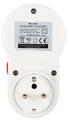 Zásuvka spínacia mechanická BLOW 72-006