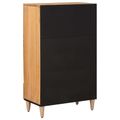 vidaXL Highboard Prírodná 60 x 33,5 x 100 cm Masívne mango drevo