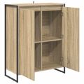 vidaXL Skriňa na topánky Sonoma 79 x 36 x 100 cm Kompozitné drevo