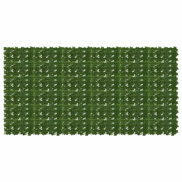 vidaXL Balkónový plôtik s listami 300 x 150 cm Polyetylén a tkanina