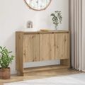 vidaXL Servírovacia skriňa Remeselný dub 97 x 29 x 75 cm