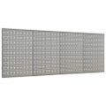 vidaXL Nástenné závesné panely na náradie 4 ks 40x58 cm oceľové