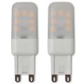 vidaXL Stropná lampa s 3 LED žiarovkami G9, 120 W