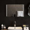 vidaXL LED kúpeľňové zrkadlo 60x40 cm