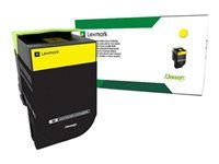 Žltá - originálna - kazeta s farbivom LCCP, LRP - pre Lexmark CS317dn, CS417dn, CS517de, CX317dn, CX417de