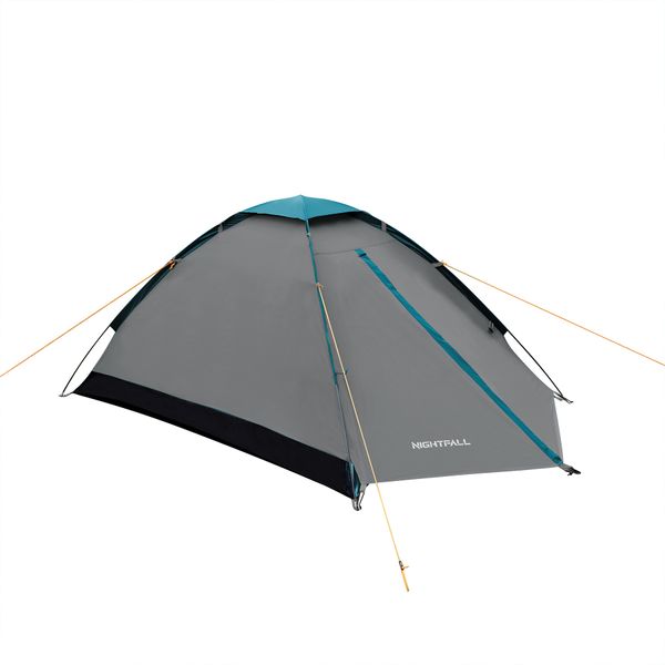 Turistický stan NILS Camp NC6033 Nightfall sivý/modrý