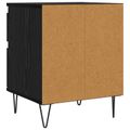 vidaXL Skriňa pod posteľ Čierny dub 40 x 35 x 50 cm Kompozitné drevo