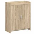 vidaXL Skriňa na topánky Dub sonoma 73,5 x 36 x 92 cm Kompozitné drevo
