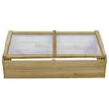 vidaXL Skleník, impregnovaná borovica 100x50x35 cm