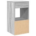 vidaXL Nočné skrinky so zásuvkou 2 ks sivé sonoma 35x34x66,5 cm