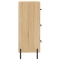 vidaXL Komoda dub sonoma 34,5x34x90 cm spracované drevo