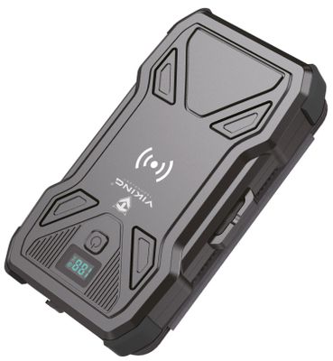 Solárna powerbanka VIKING TYR II/Output: 1xUSB-C, 2xUSB-A/Wireless charge 15W max/20000mAh/ LED svetlo