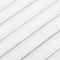 vidaXL Lamelové dvierka na skrinku 2 ks, biele 61,5x59,4 cm, borovica