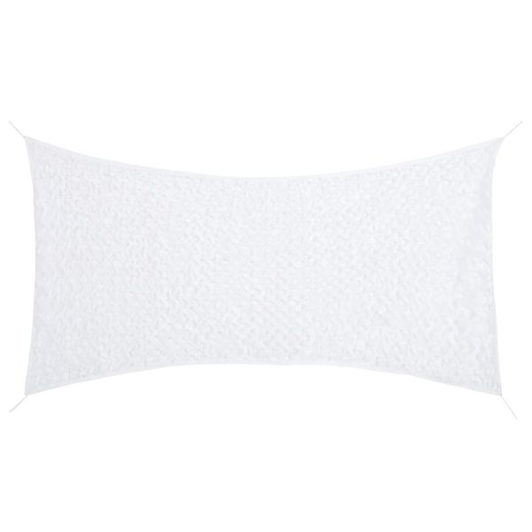 vidaXL Maskovacia sieť s úložnou taškou 292x213 cm biela