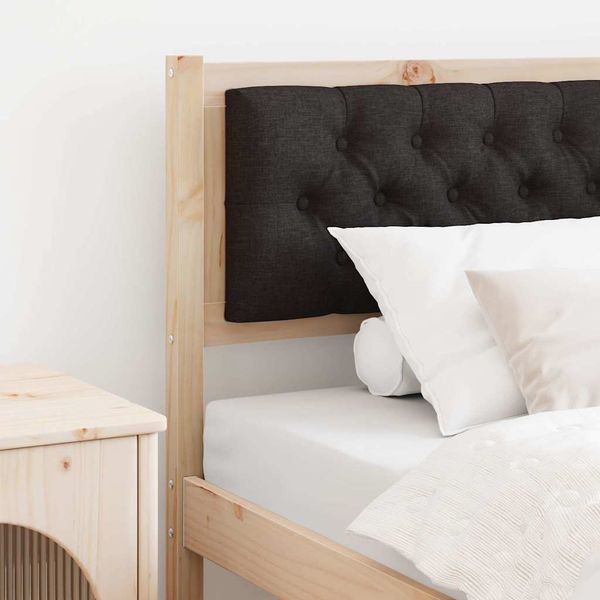 vidaXL Zadné čelo Iný Hnedá a čierna 90 cm Borovicový masív