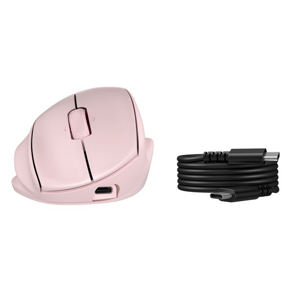 HP 720M Ergonomická myš Pink HP 720M Ergonomická Bezdrátová myš ružová