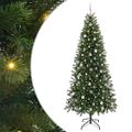 vidaXL Umelý vianočný stromček Zelená 240 cm PE a PVC