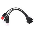 SIXTOL OBD-II redukcia 3-pin/4-pin/6-pin pre moto Yamaha a Honda MECHANIC CABLE 23