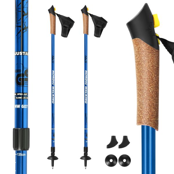 Nw 607 modré nordic walking hole nils extreme