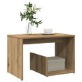VidaXL Príručný stolík Artisan Dub 59x36x38 cm Upravené drevo