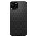 Puzdro Spigen Liquid Air pre iPhone 15 6,1" matná čierna