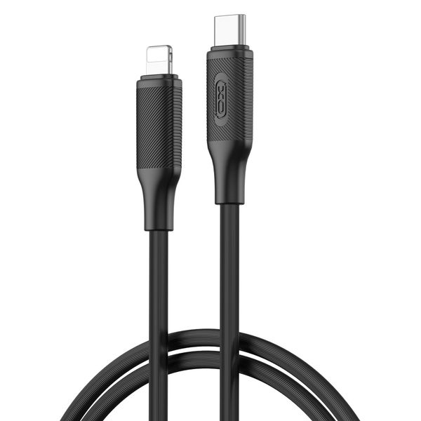 Kábel XO NB-Q265A PD USB-C - Lightning 1,0m 27W čierny