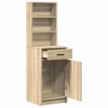 vidaXL Highboard Sonoma dub 41 x 40 x 135 cm Kompozitné drevo