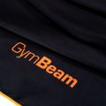 Športový rýchloschnúci uterák Black/Orange - GymBeam