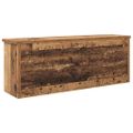 vidaXL Vešiak na stenu Nástenná montáž Staré drevo 80 x 20 x 30 cm
