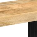 vidaXL Nástenná polica 70x33x35 cm Masívne hrubé drevo Mango