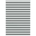 vidaXL Zebra roleta tmavošedá 160x230 cm šírka látky 155,9cm polyester